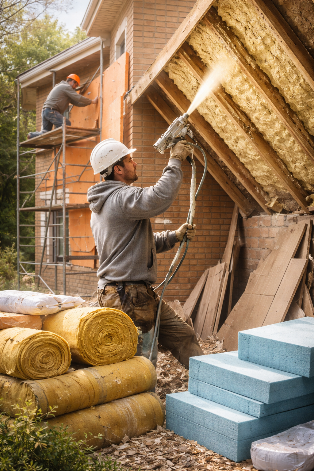 Утепление домов в Улан-Удэ под ключ от 4302 руб/м2 | Профессионально — ТепломастерЛнд